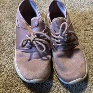 Nautical pink sparkle sneaker